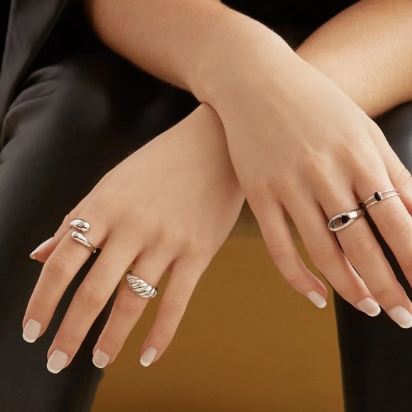 PARISIAN RING IN SILVER - US 7.5/ 8 - Picture 3 of 5